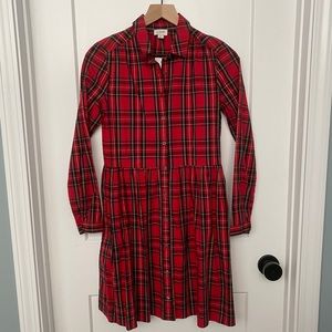 NWT JCrew Plaid Dress 0